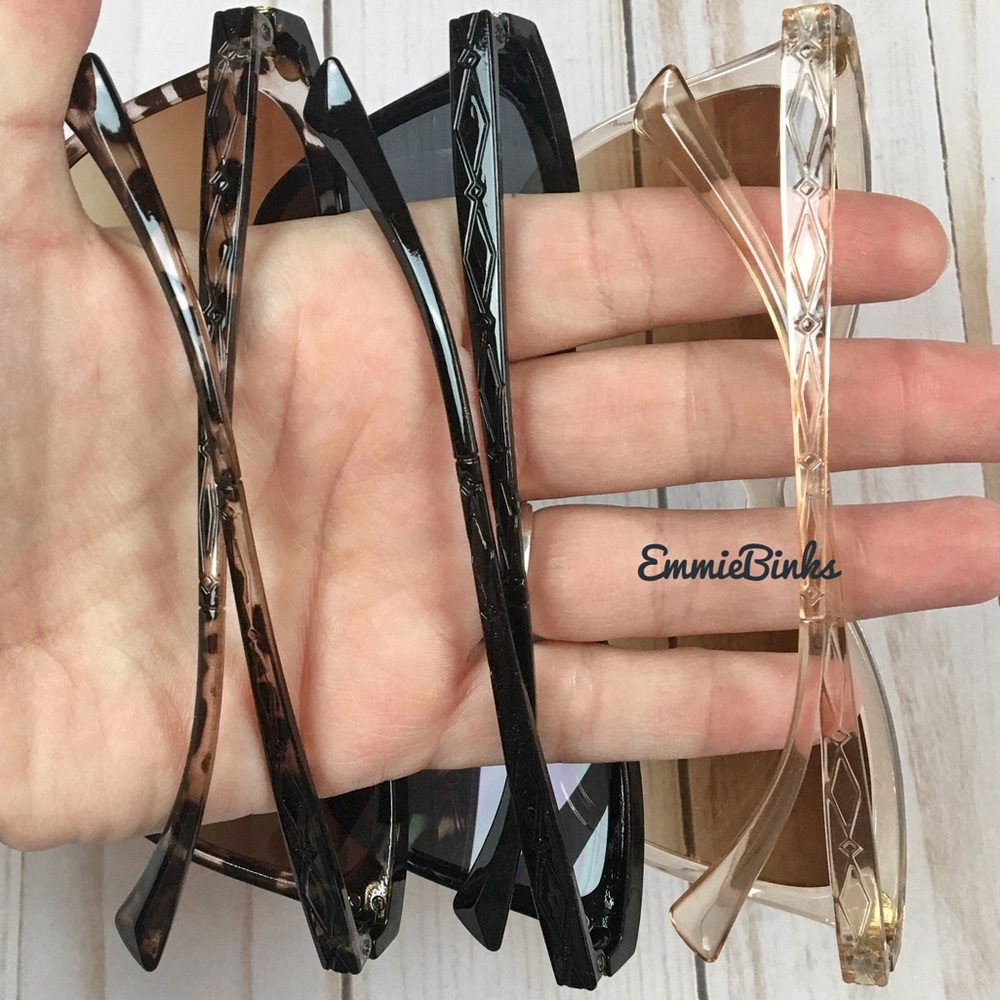 New 3 Pair Ladies Cat Eye Sunglasses ~ 3 Piece Package Set - Picture 8 of 14